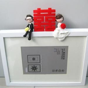 Chinese Wedding Mantou Photo Frame ..